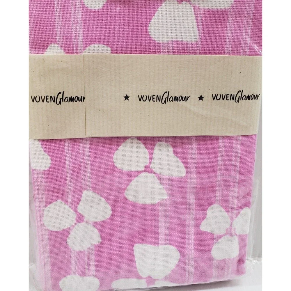 Long Cotton Fabric Printed Table Runner (13